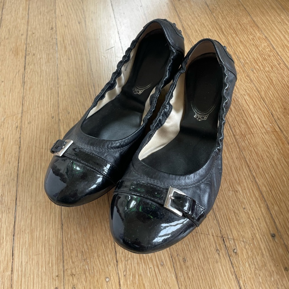 Tod’s Ballerinas Black Leather size EU37
